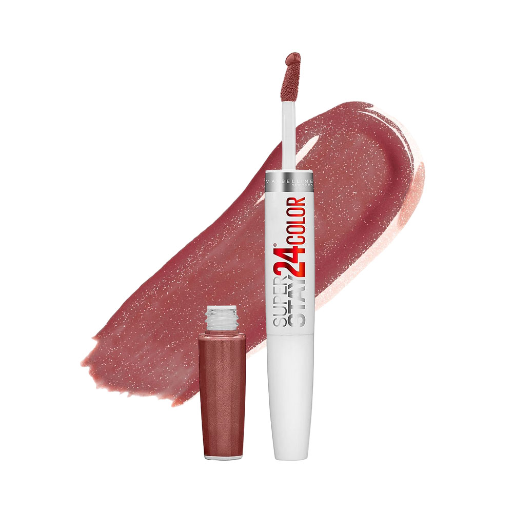 Batom Maybelline Superstay 24H 2-STEP Liquid 145 Constant Cocoa 4,1GR