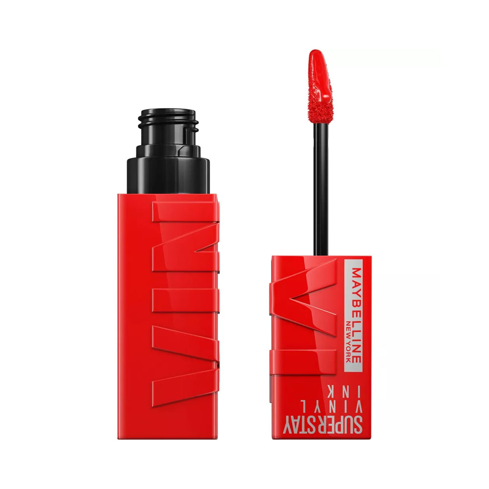 Batom Líquido Maybelline Super Stay Vinyl Ink 25 Red-hot