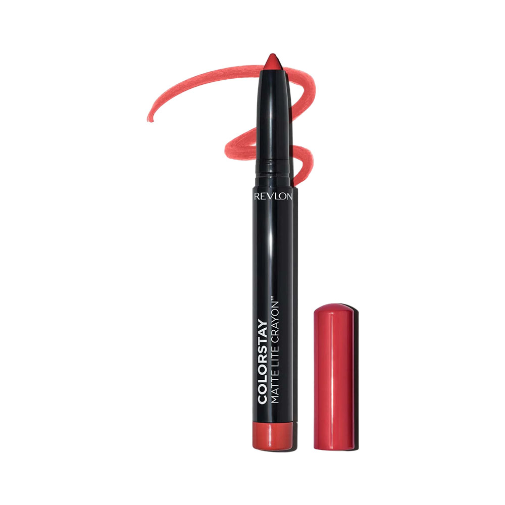 Lápis Labial Revlon Colorstay Matte Lite Crayon 008 She's Fly 1,4GR