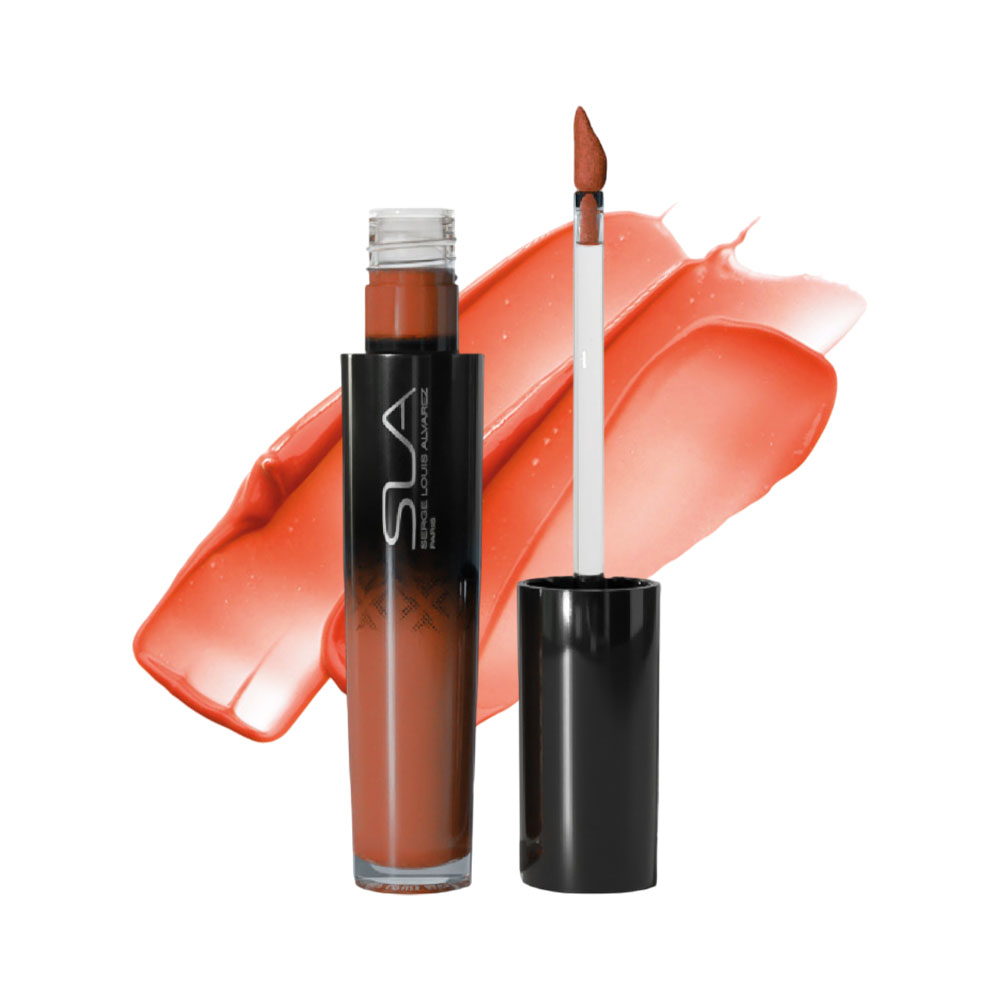 Batom Sla Paris Liquid Glossy Shiny Ink Coat 05 Daisy 4,5ML