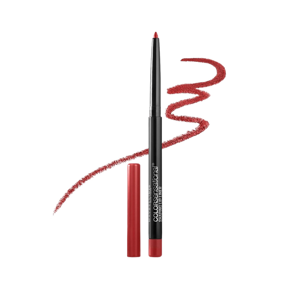 Lápis Delineador de Lábios Maybelline Color Sensational Shaping 150 Brick Red 0.28GR