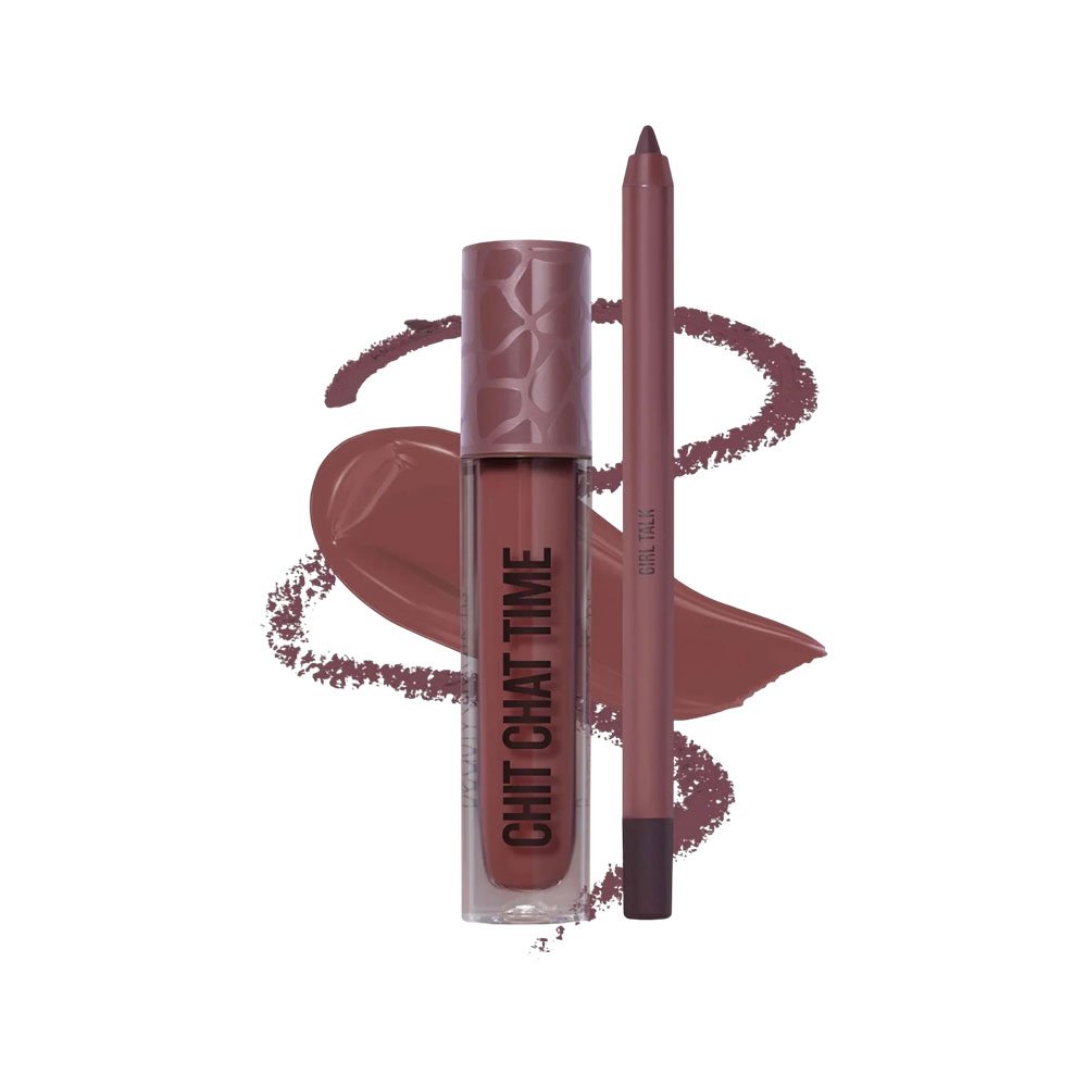 Set de Cosméticos Beauty Creations Lip Duo Chit Chat Time 2 Peças