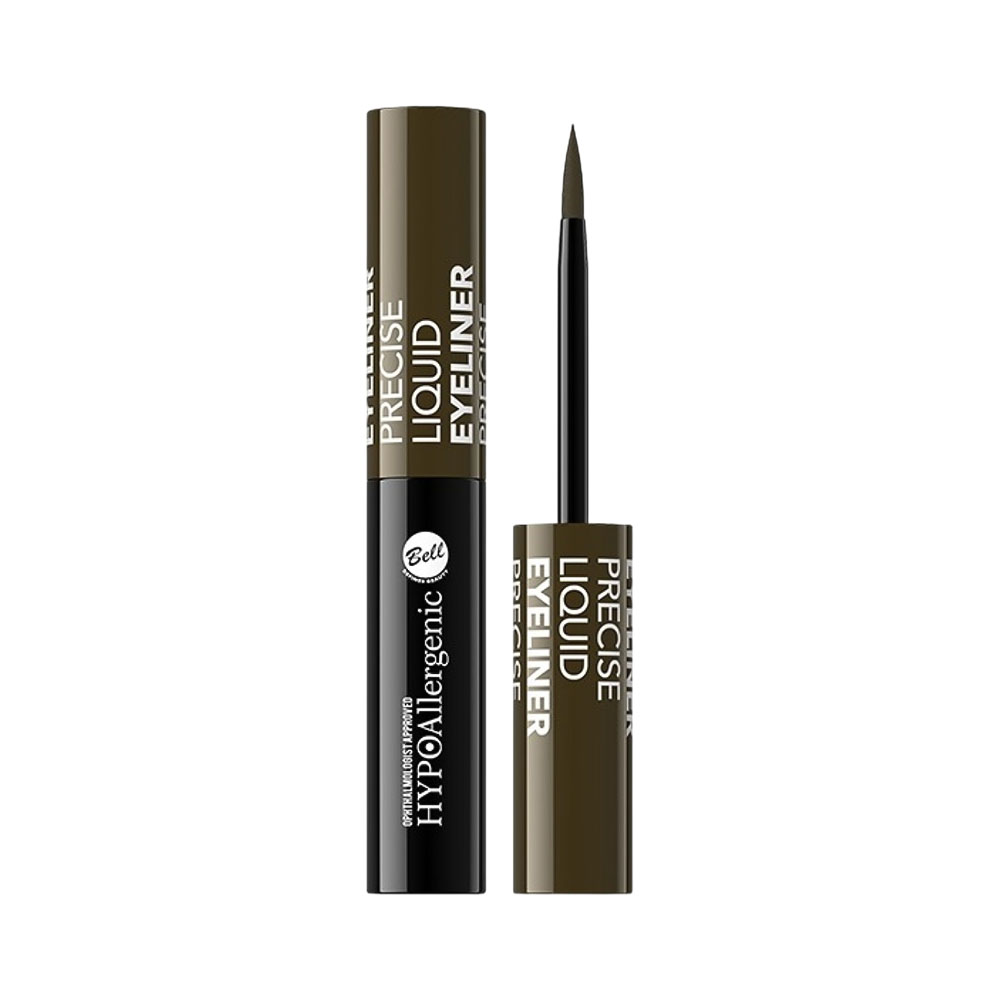 Delineador de Olhos Bell Hypoallergenic Precise Liquid 02 Elite Brown 5GR