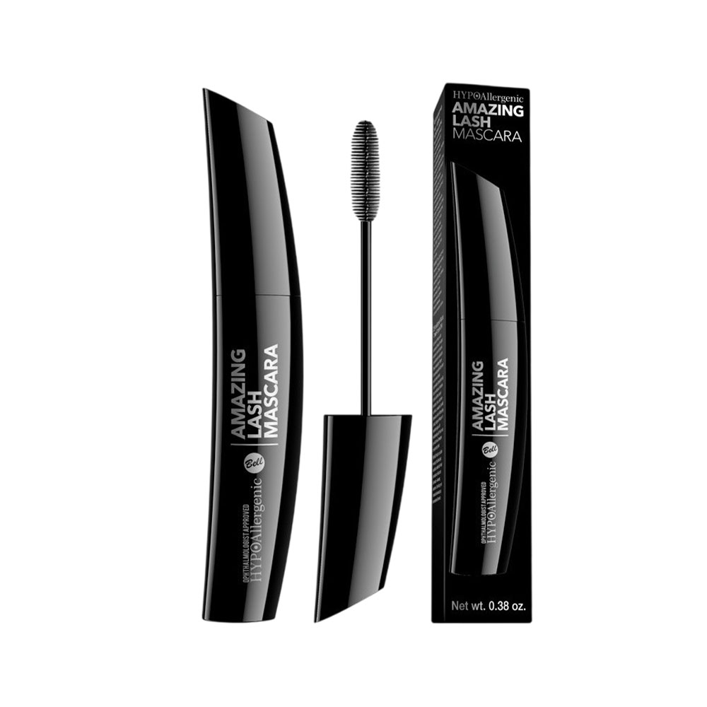Máscara para Cílios Bell Hypoallergenic Amazing Lash 01 Extreme Black 11GR