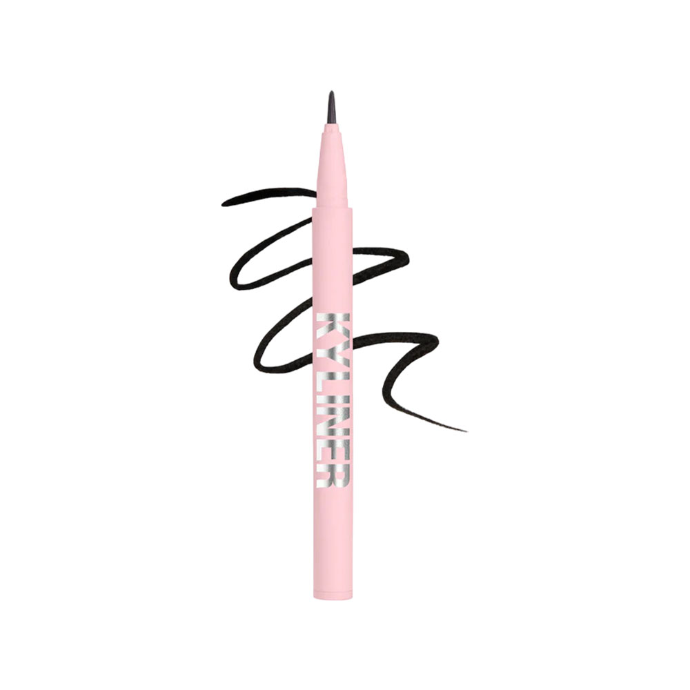 Delineador de Olhos Kylie Jenner Kyliner Brush Tip Liquid 001 Black 0.3ML