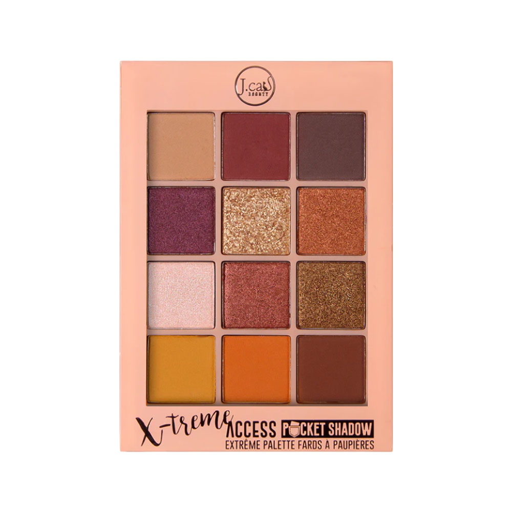 Paleta de Sombras J.cat X-treme Access Pocket XPS102 Walk OF Stardom 10GR