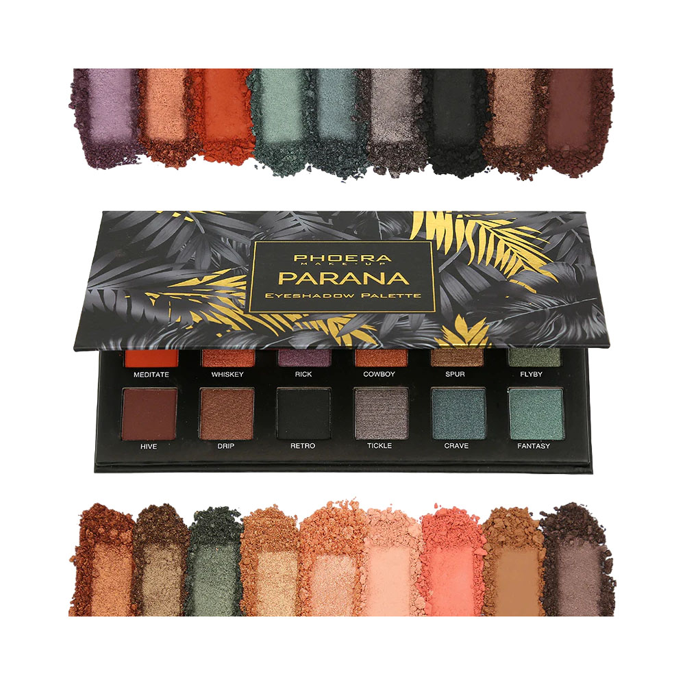 Paleta de Sombras Phoera 18X Cores Parana 14GR