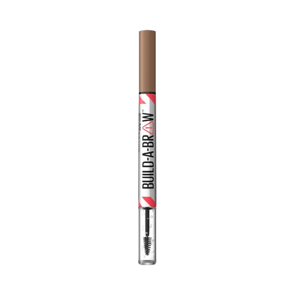 Lápis para Sobrancelhas Maybelline Build-a-brow 2-IN-1 255 Soft Brown 6ML