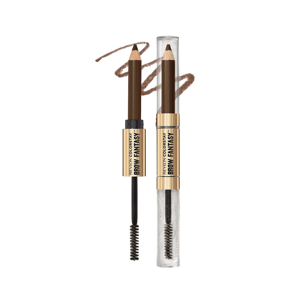 Lápis para Sobrancelhas Revlon Colorstay Brow Fantasy & Gel 003 Medium Brown 1.8ML