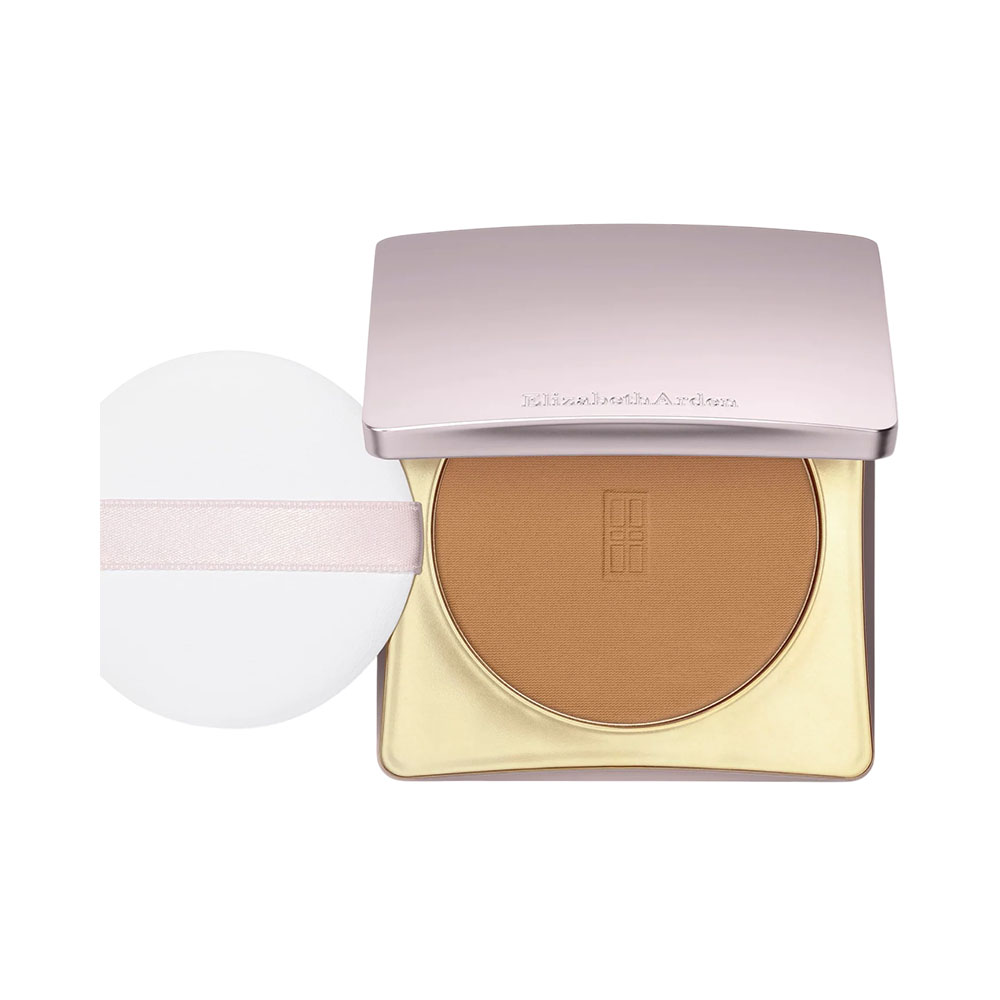 PÓ Compacto Elizabeth Arden Flawless Finish Skincaring Pressed Medium Deep 9,9GR
