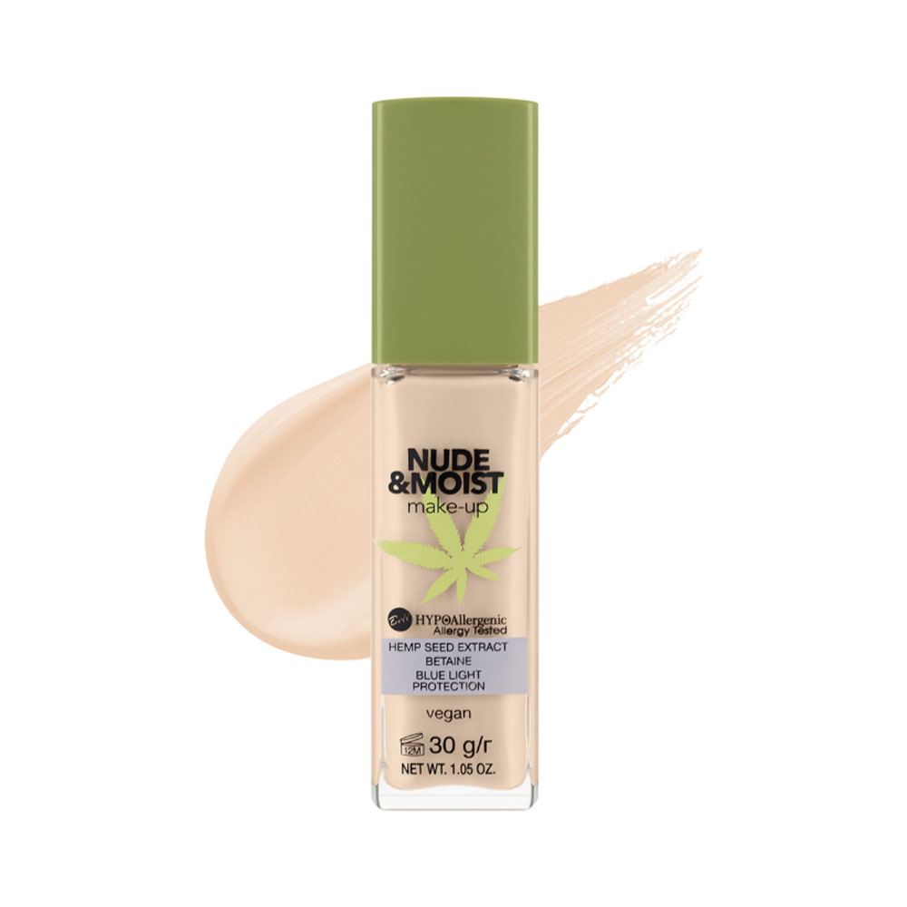Base Bell Hypoallergenic Nude &amp; Moist Make-up 01 Light Beige 30GR
