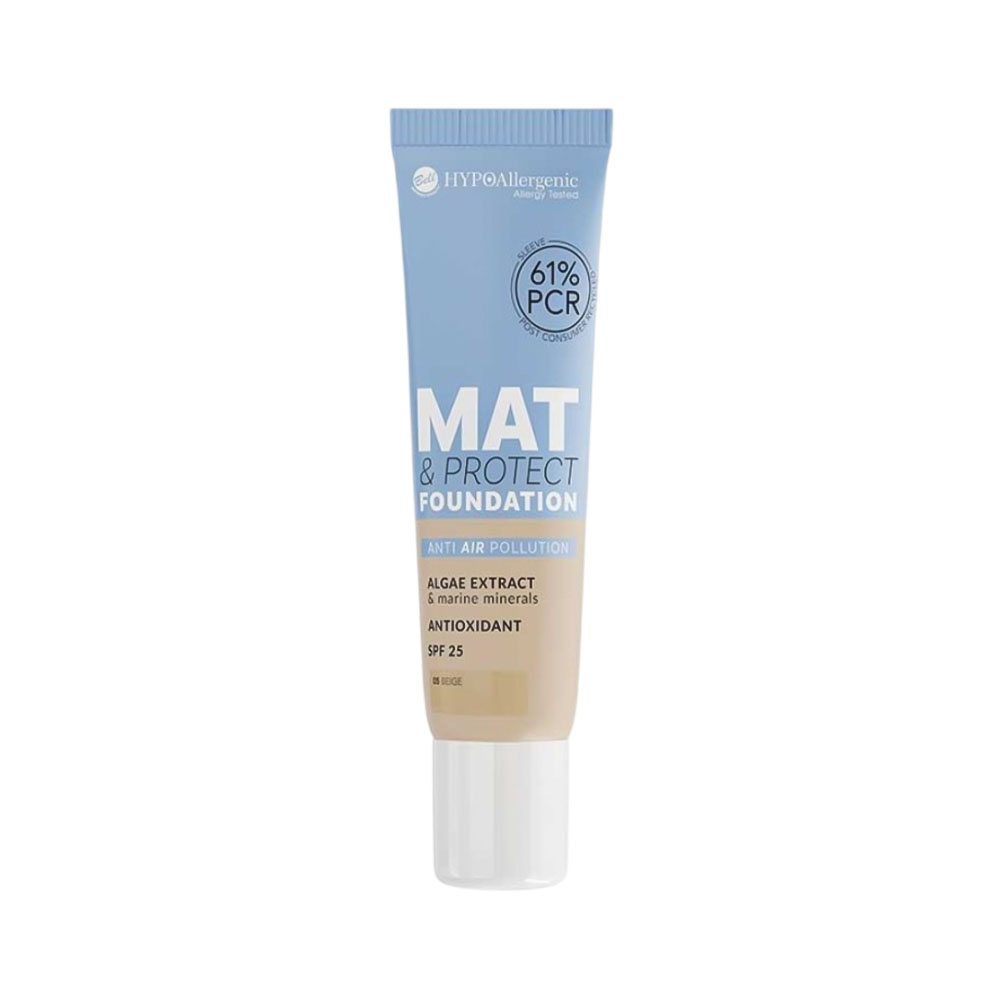 Base Bell Hypoallergenic Mat &amp; Protect SPF25 05 Beige 30GR