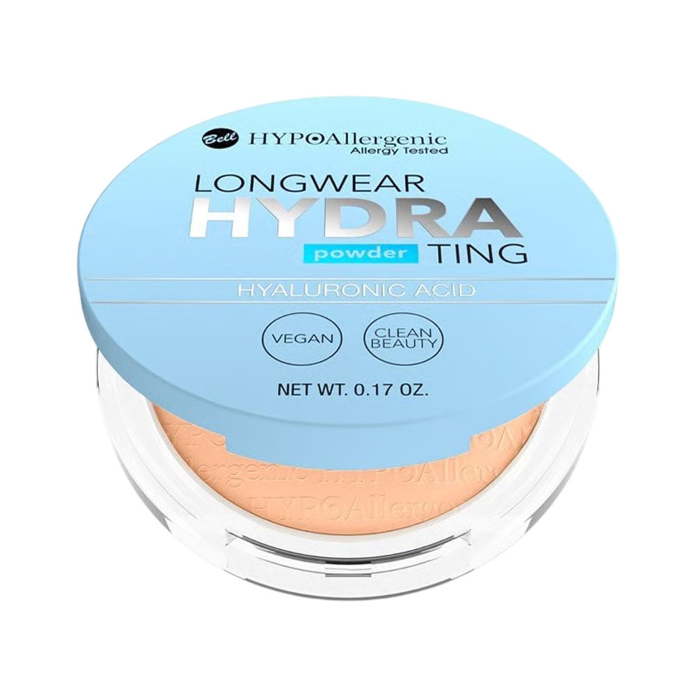 PÓ Compacto Bell Hypoallergenic Longwear Hydrating 03 Natural 5GR