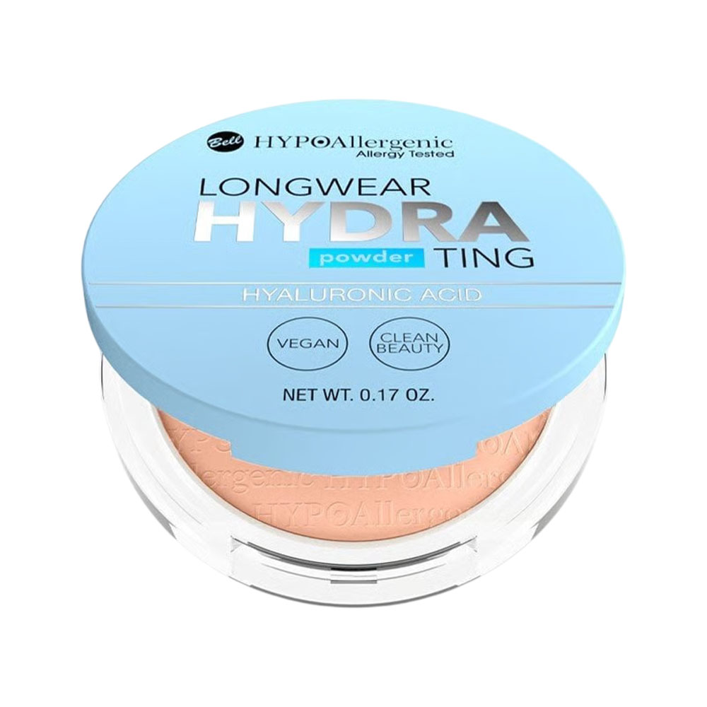 PÓ Compacto Bell Hypoallergenic Longwear Hydrating 04 Sunny Beige 5GR