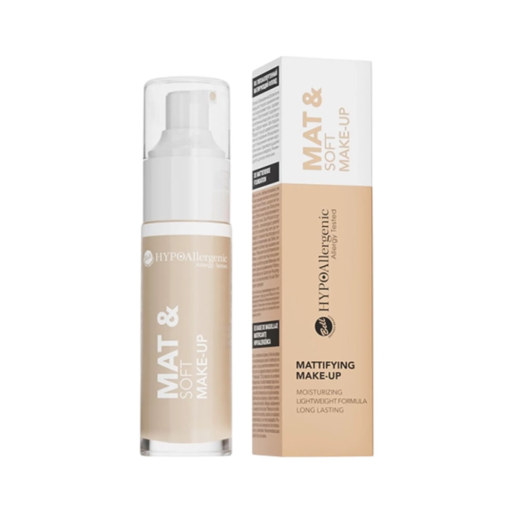 Base Bell Hypoallergenic Mat &amp; Soft 02 Natural 30ML