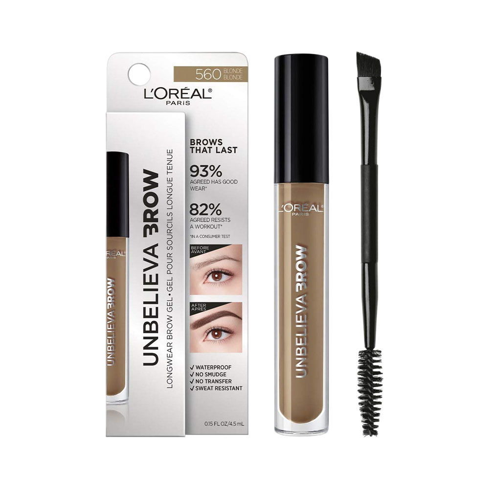 Gel de Sobrancelhas L'oréal Unbelieva Brow Longwear 560 Blonde 4,5ML
