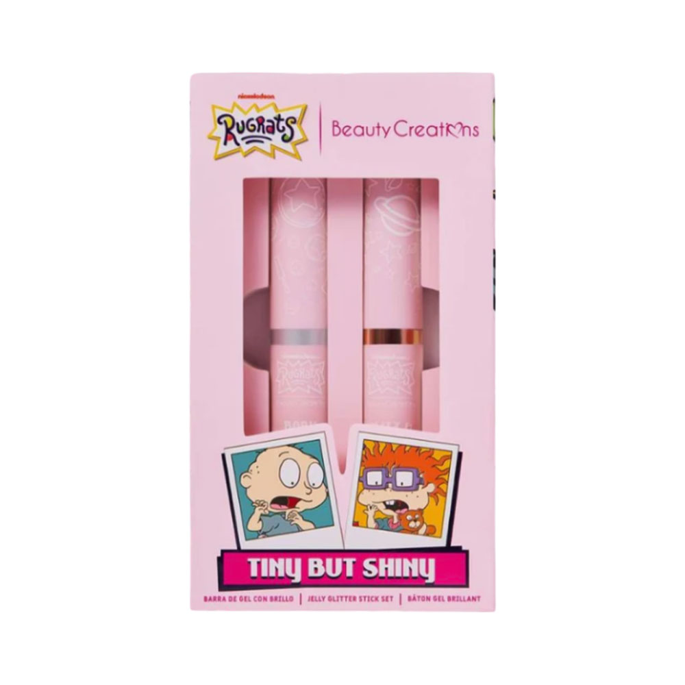 Set de Cosméticos Beauty Creations Rugrats Tiny But Shiny Jelly Glitter Stick 2 Peças