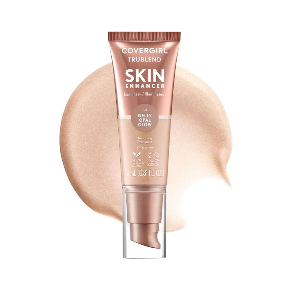 Primer Covergirl Trublend Skin Enhancer Luminizer 50 Gelly Opal Glow 24ML