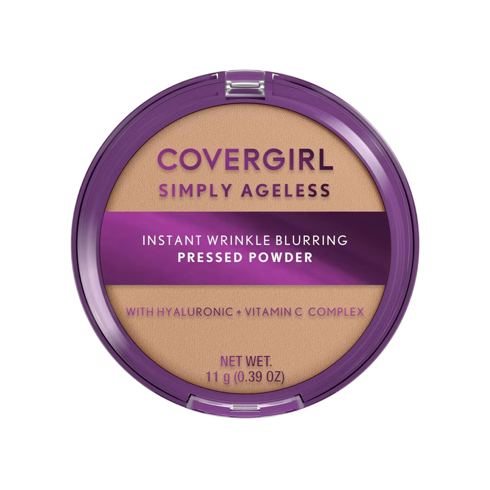 PÓ Compacto Base Covergirl Simply Ageless Instant Wrinkle Blurring 225 Buff Beige 11GR