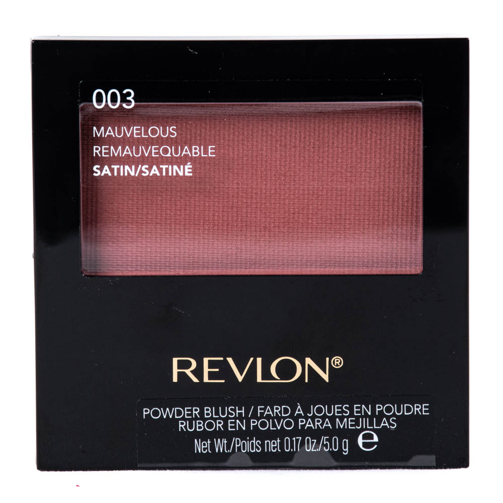 Blush Revlon Satin 003 Mauvelous 5.0g