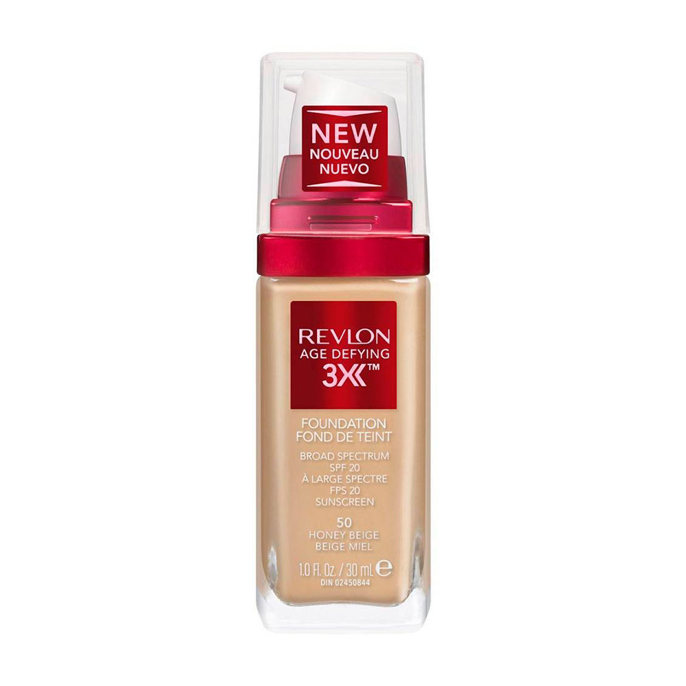 Base Revlon Age Defying 50 Honey Beige 30ml