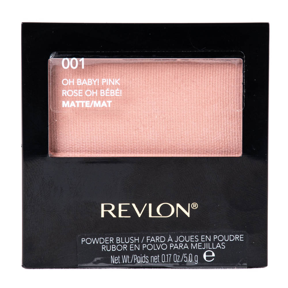 Blush Revlon Matte 001 Oh Baby! Pink 5.0g