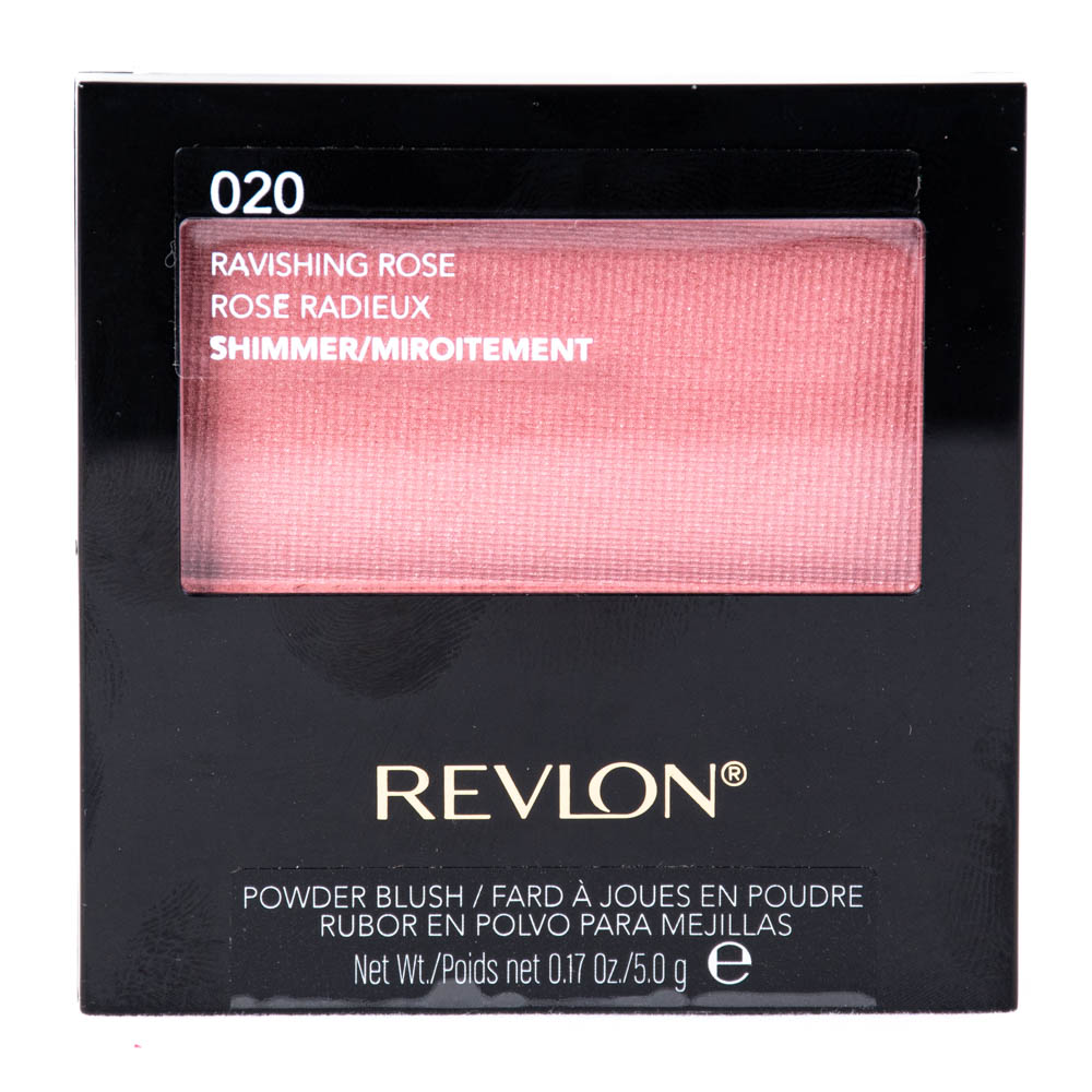 Blush Revlon Shimmer 020 Ravishing Rose 5.0g