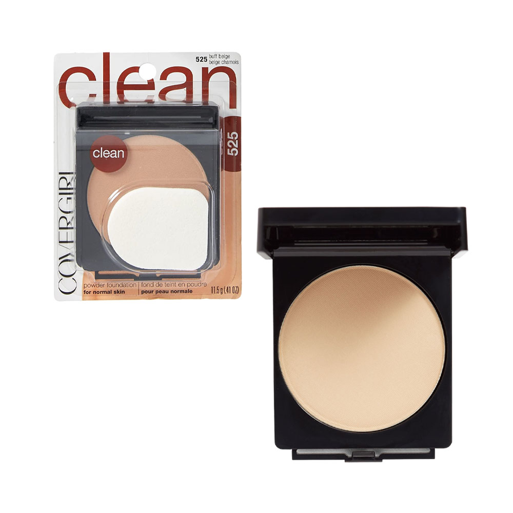 Base em PÓ Covergirl Clean Powder Foundation 525 Buff Beige