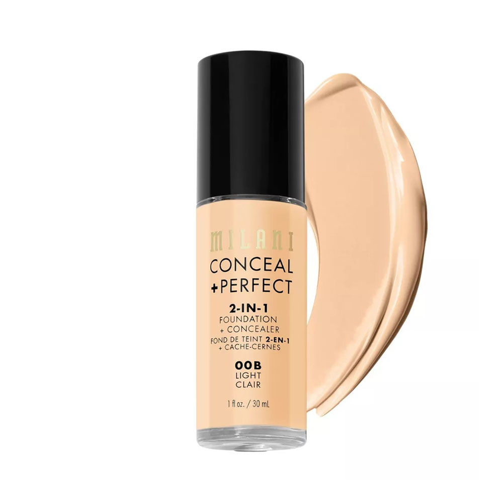 Base Milani Conceal + Perfect 2 en 1 00B Light Clair