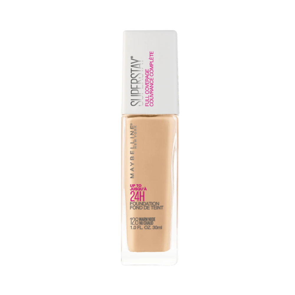 Base de Maquiagem Maybelline Super Stay Full Coverage 128 Warm Nude 30ML