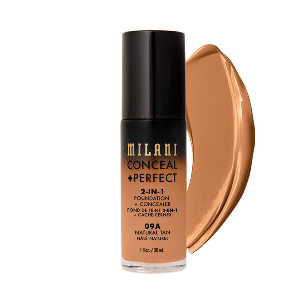Milani Conceal + Base Perfeita 2 em 1 09A Bronzeado Natural 30ML