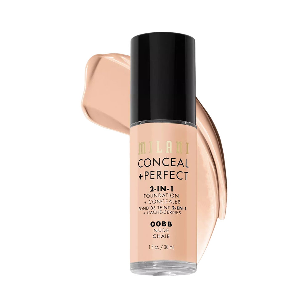Base Milani Conceal + Perfect 2-IN-1 Foundation + Concealer 00BB Nude 30ML