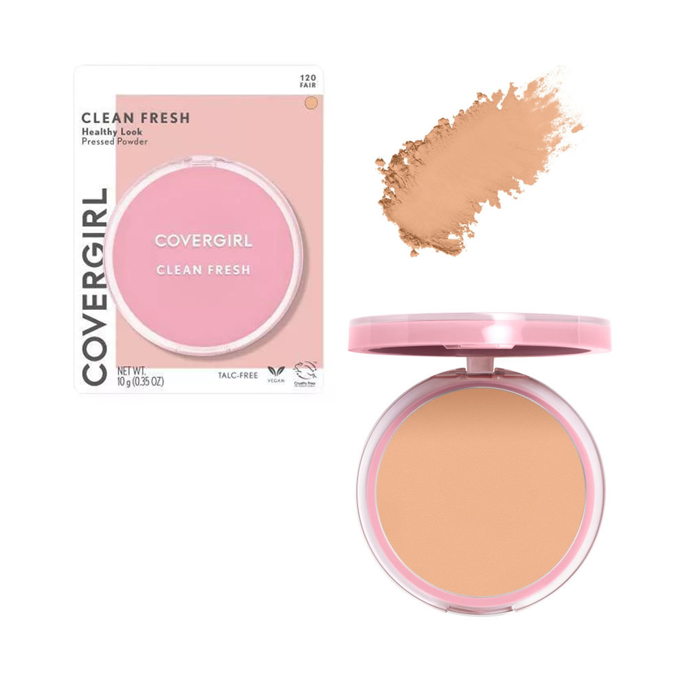 PÓ Fixador Covergirl Clean Fresh Pressed Powder 120 Fair Clair 10GR