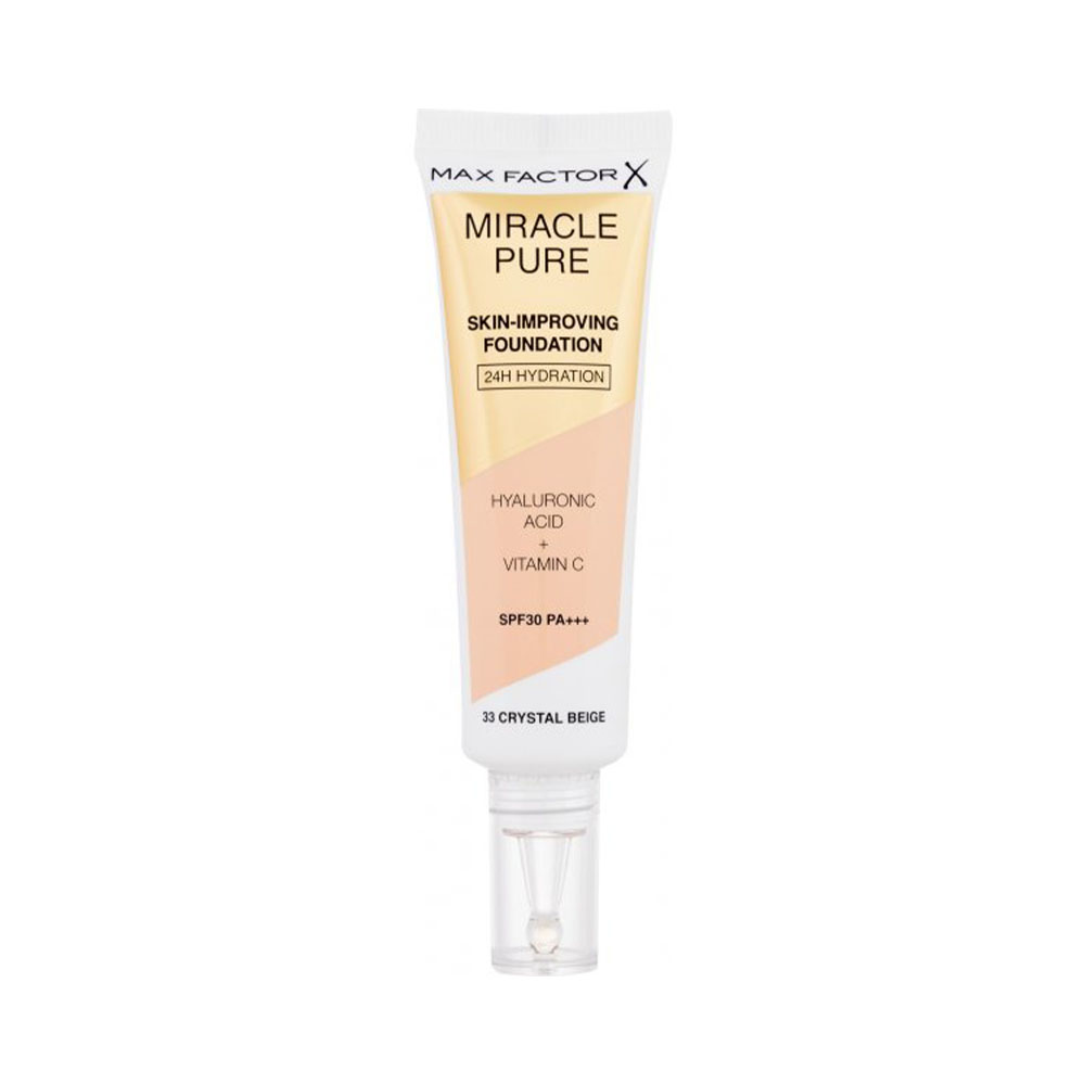 Base de Maquiagem MAX Factor Miracle Pure 33 Beige Cristal 30ML