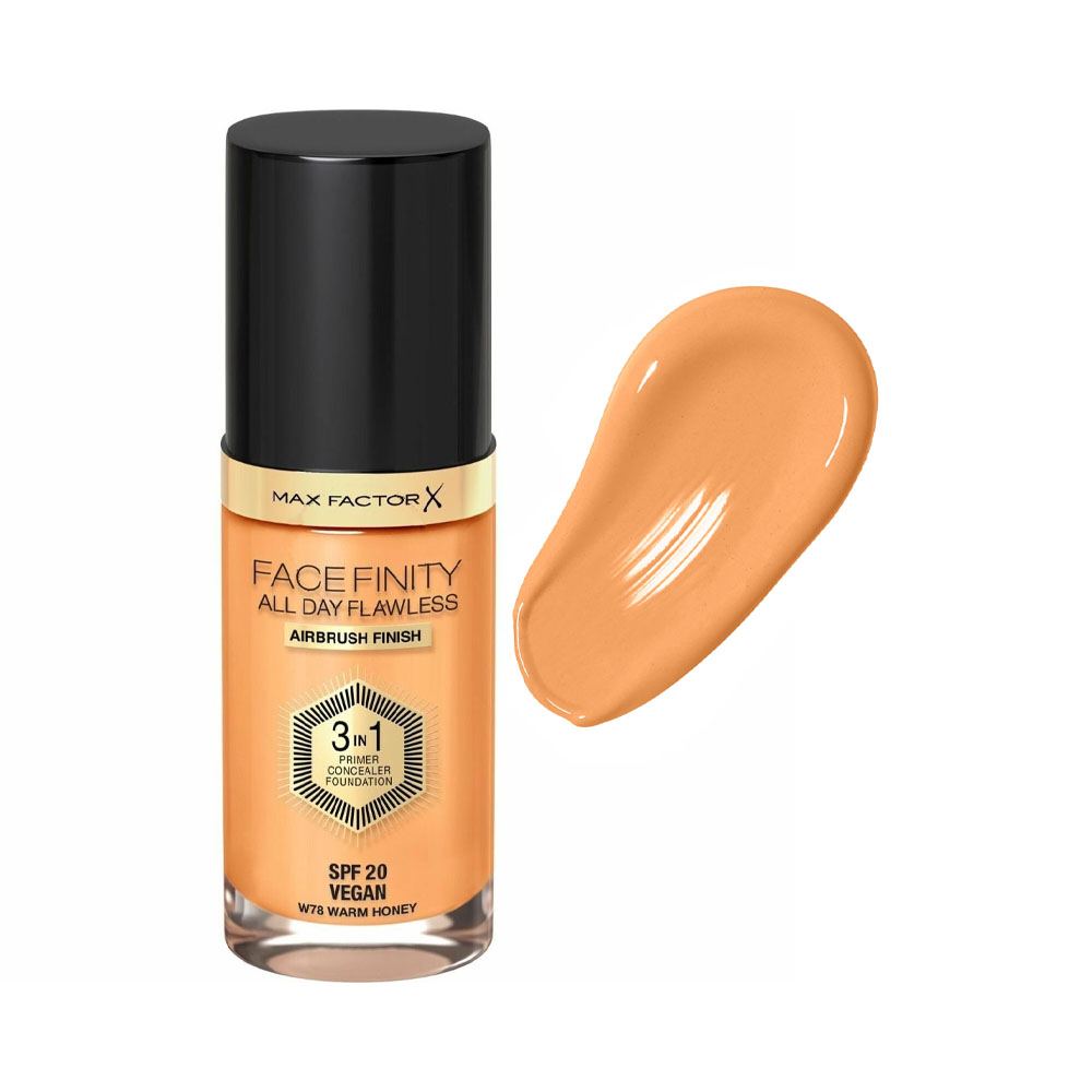 Base de Maquiagem MAX Factor Facefinity Airbrush Finish W78 Warm Honey