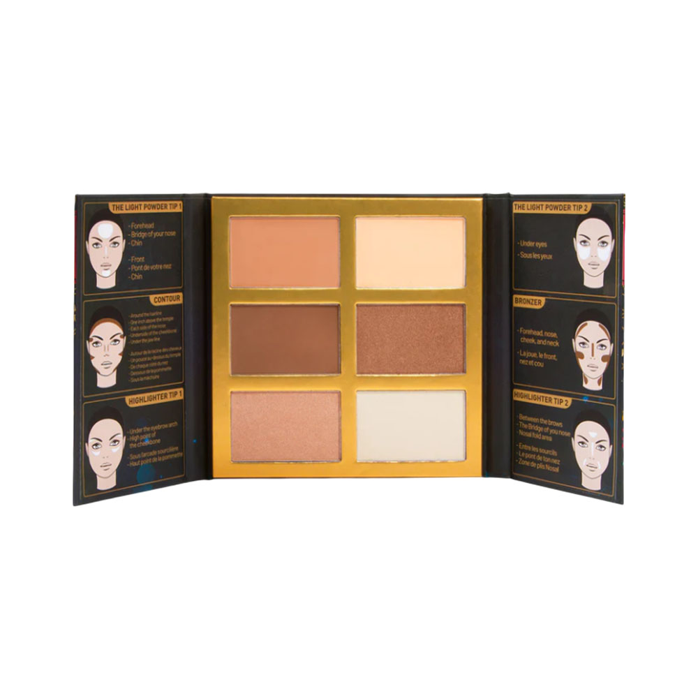 Paleta J.cat Symphony Face Obsession Highlighting, Contour & Bronzer SFO102 27GR