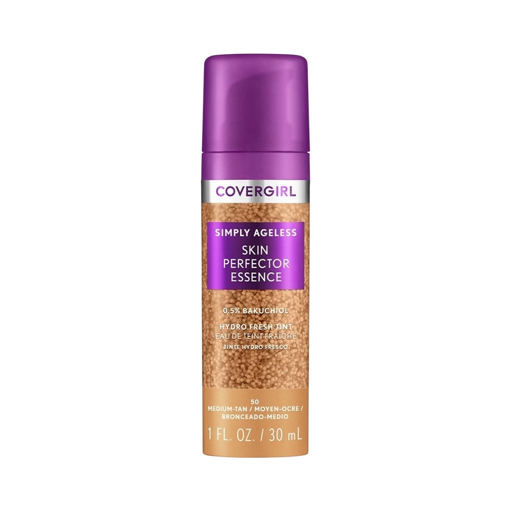 Base Covergirl Simply Ageless Skin Perfector Essence 50 Medium Tan 30ML