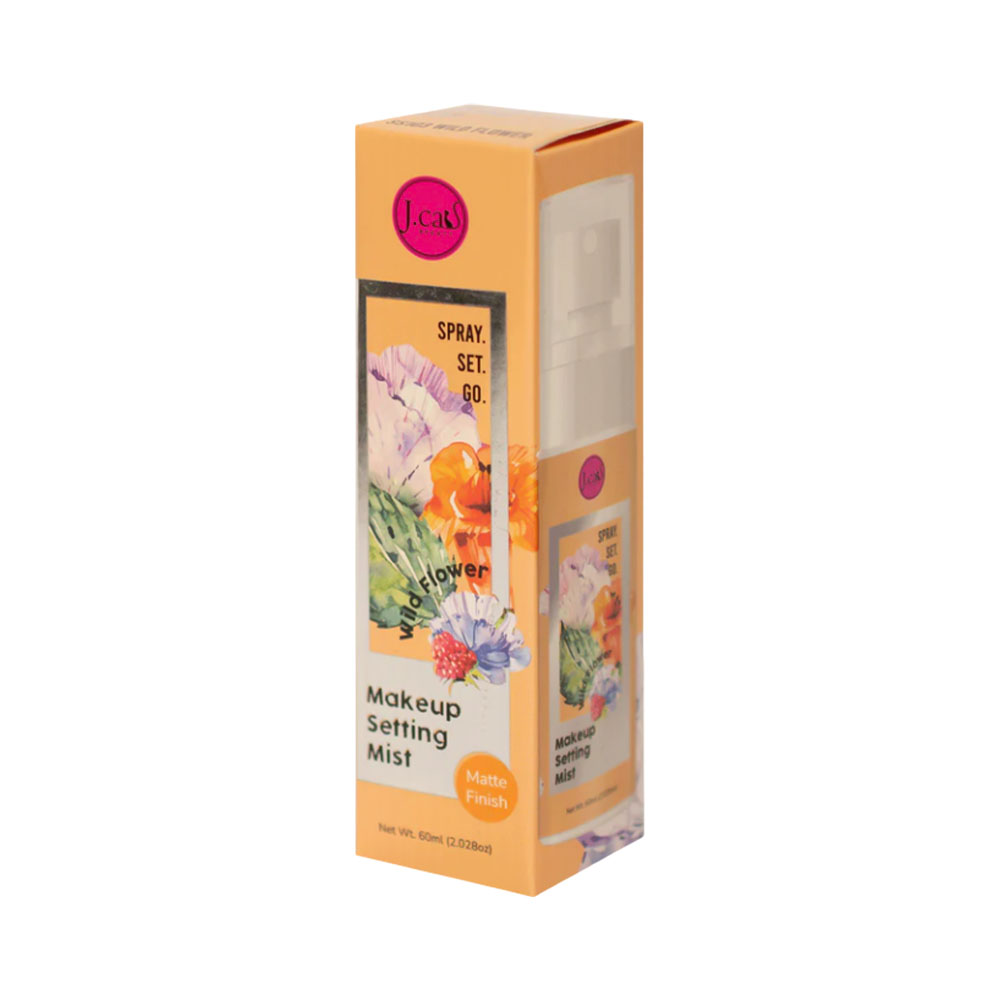 Spray Fixador J.cat Set GO Makeup SS101 Wildflower 60ML