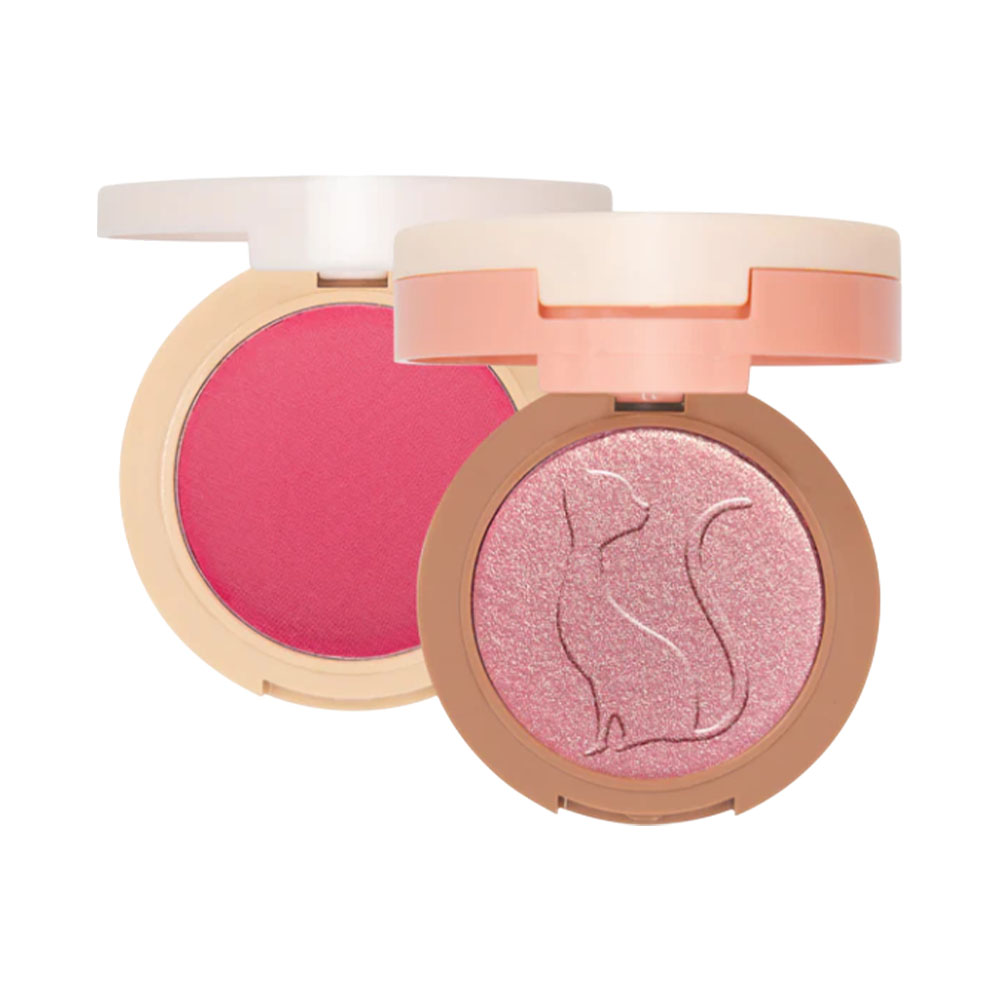 Blush J.cat 2 IN 1 Piece OF Cake Blush + Highlighter PGH104 Having Fairy Good Day 5,8GR