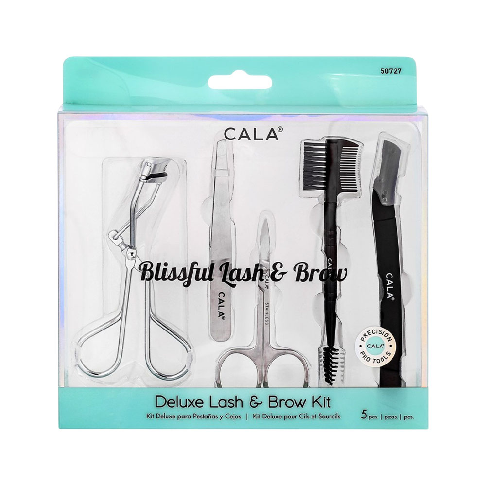 Set Cala Deluxe Lash & Brow 5 Peças