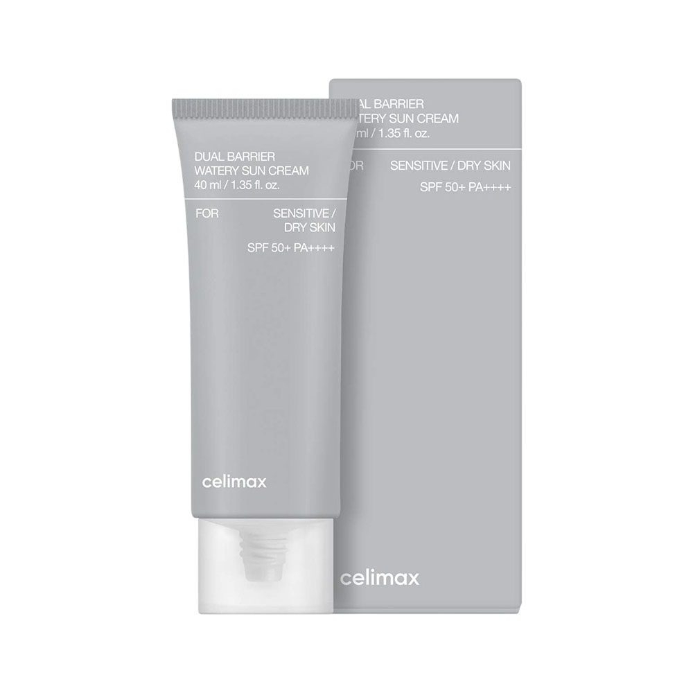 Protetor Solar Celimax Dual Barrier Watery Sun Cream SPF50+ 40ML