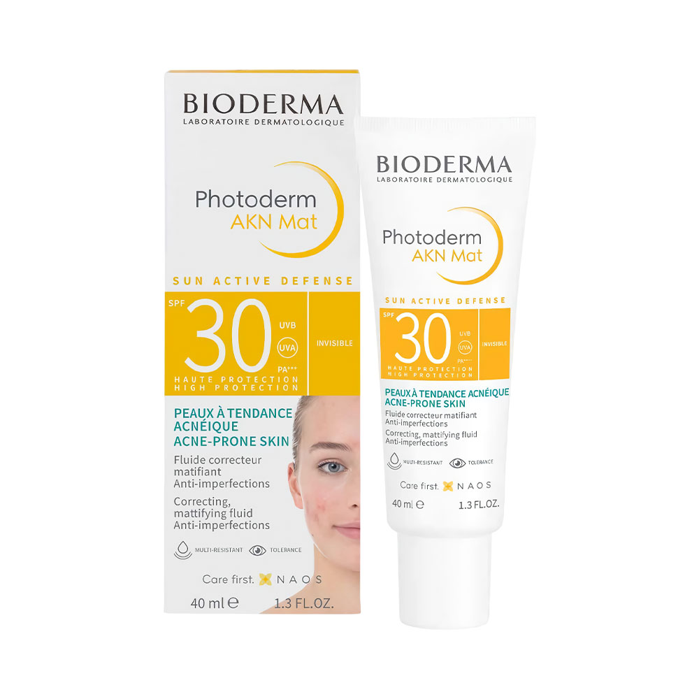 Protector Solar Facial Bioderma Photoderm Akn Mat Spf30 40ml