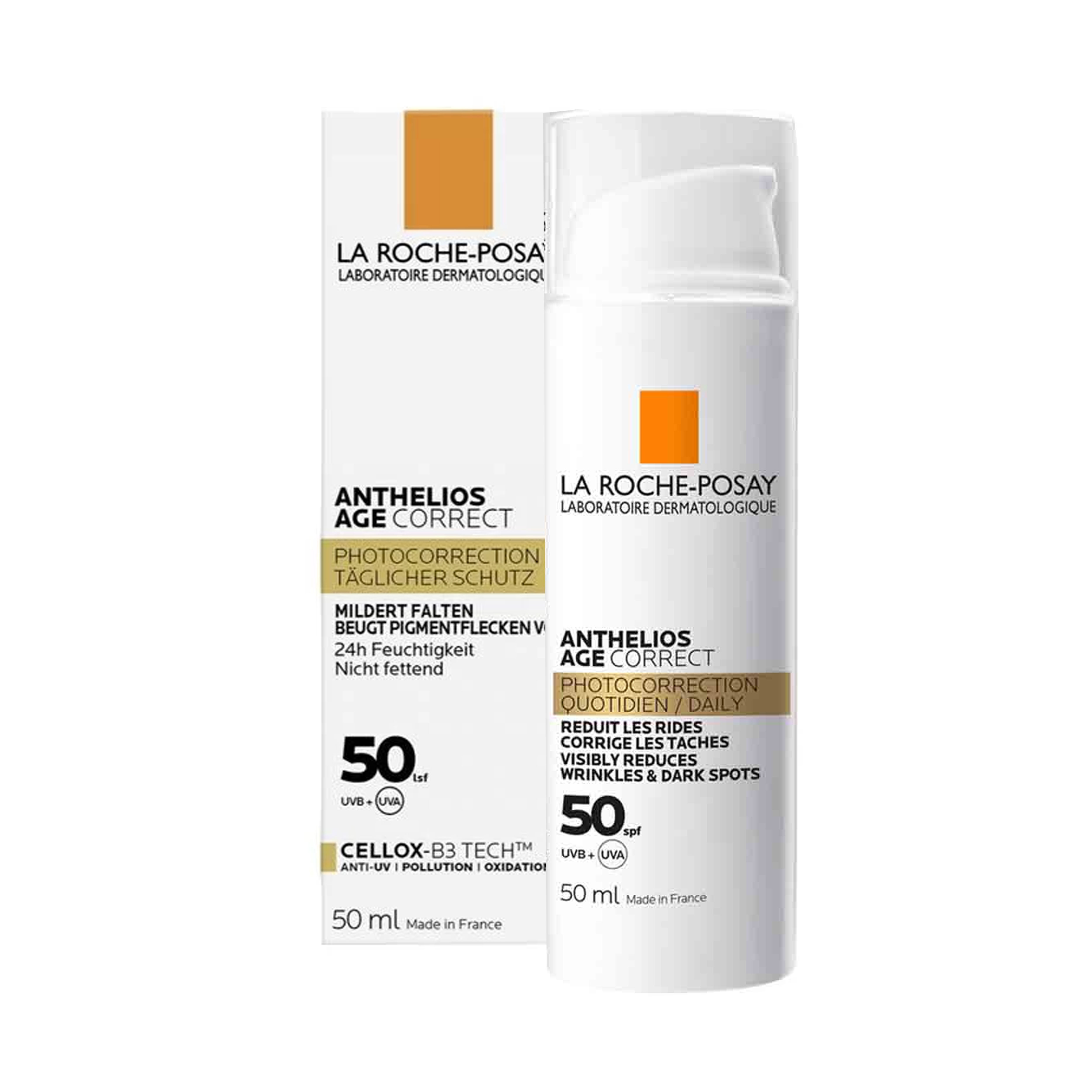 Protector Solar LA Roche-posay Anthelios Age Correct SPF50 50ML