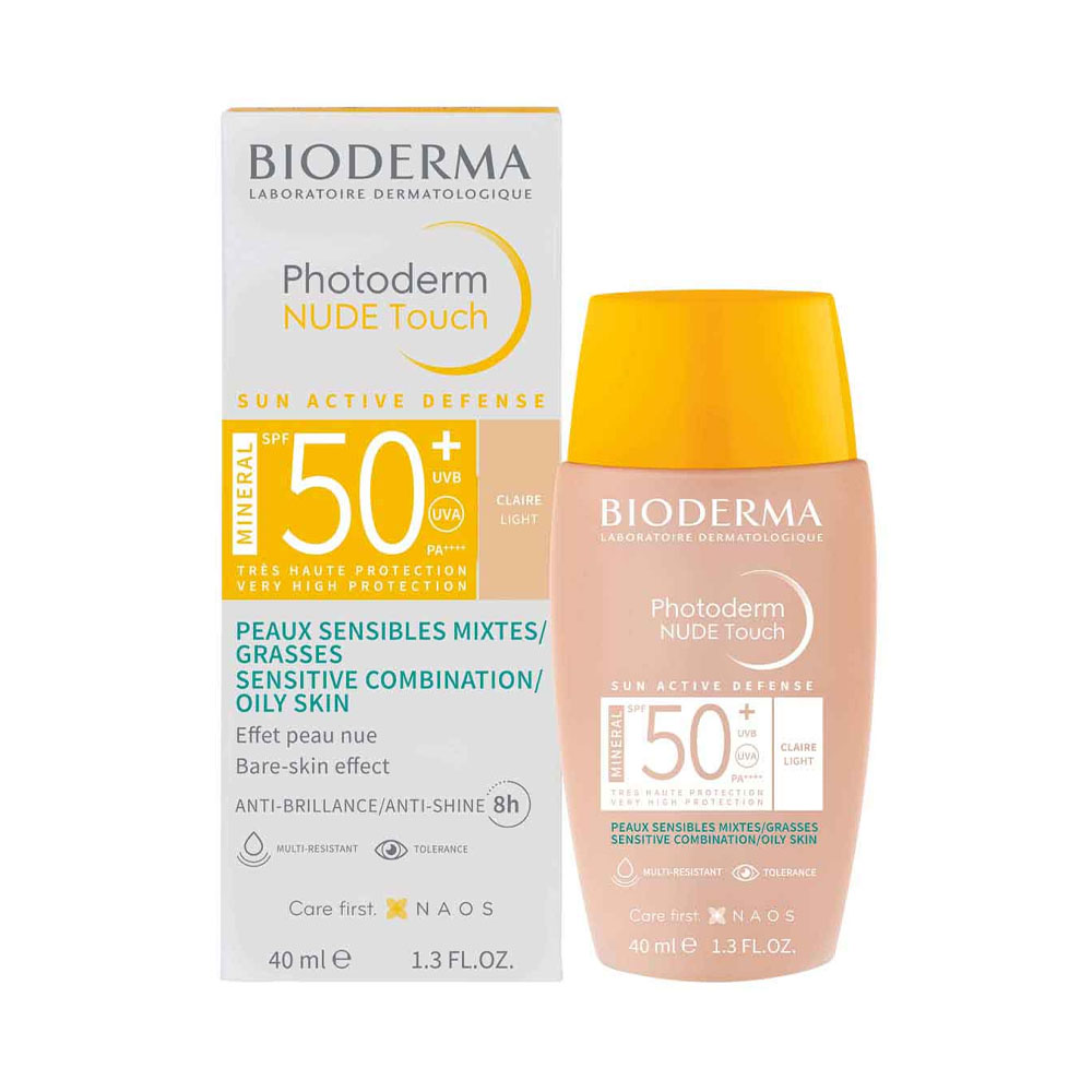 Protector Solar Bioderma Mineral SPF50+ Claire 40ML