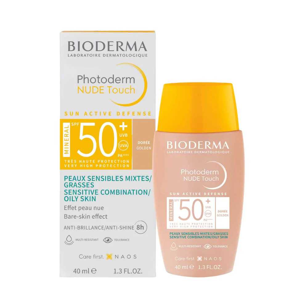 Protector Solar Bioderma Mineral SPF50+ Dore Golden