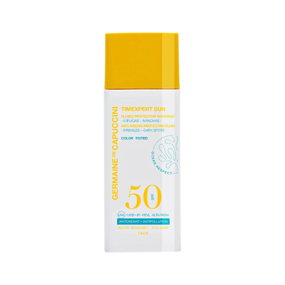 Protetor Solar Germaine de Capuccini Anti-ageing Protective Fluid Tinted SPF50 50ML
