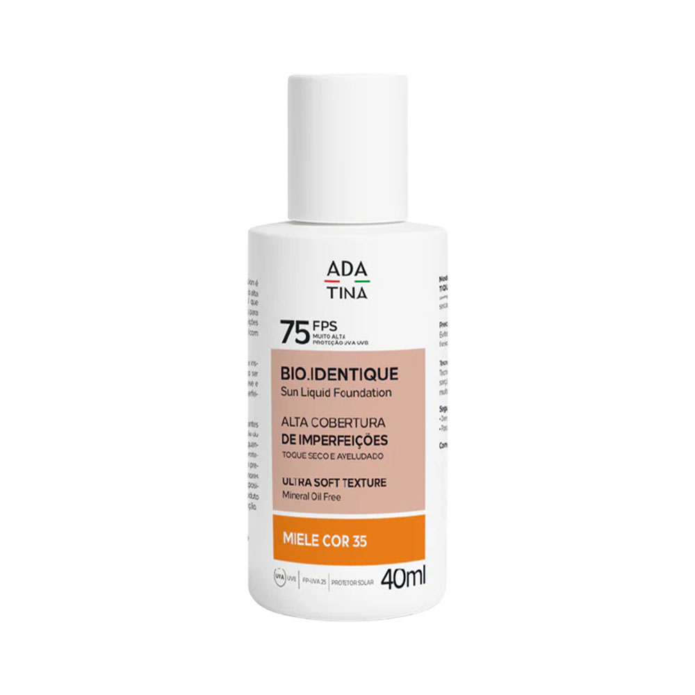 Protetor Solar Adatina Bio.identique FPS75 Miele 35 40ML