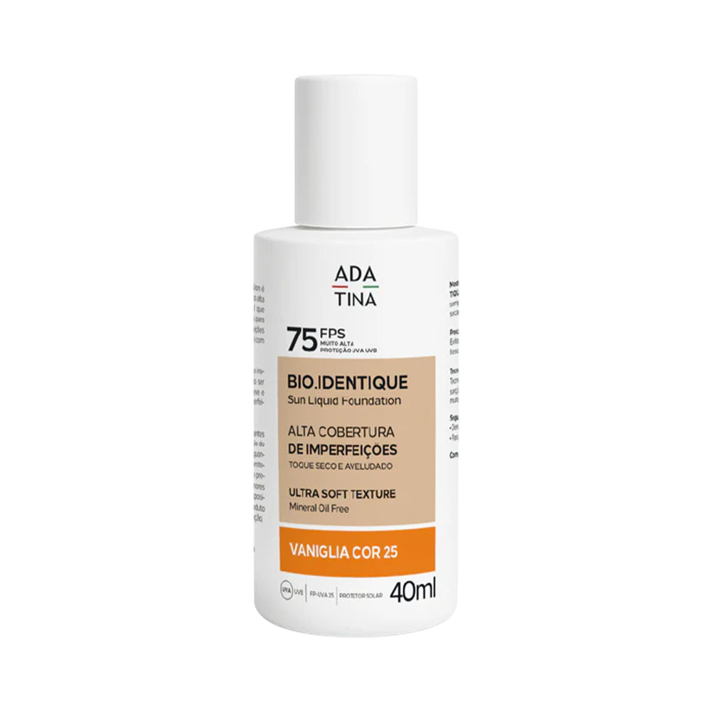 Protetor Solar Adatina Bio.identique FPS75 Vaniglia 25 40ML