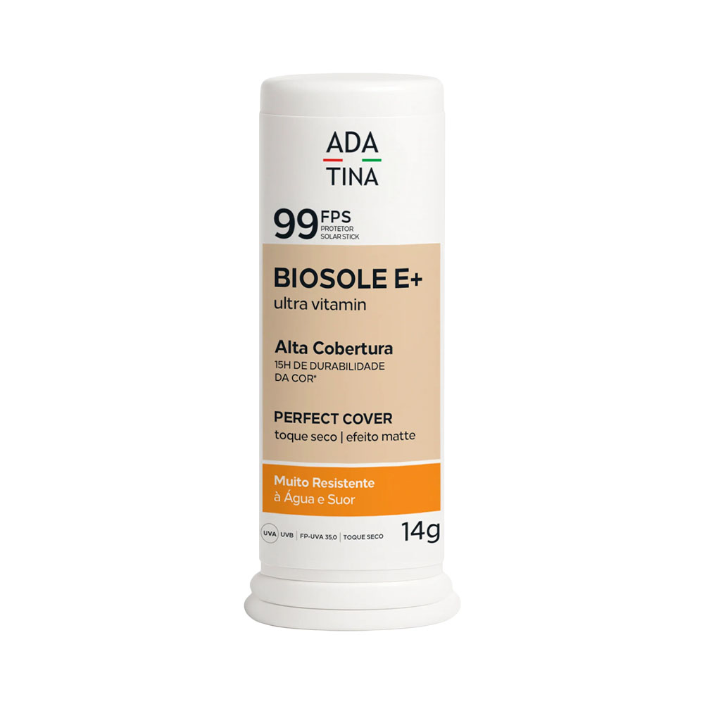 Protetor Solar Adatina Biosole E+ FPS99 12HS Bianco 15 14GR