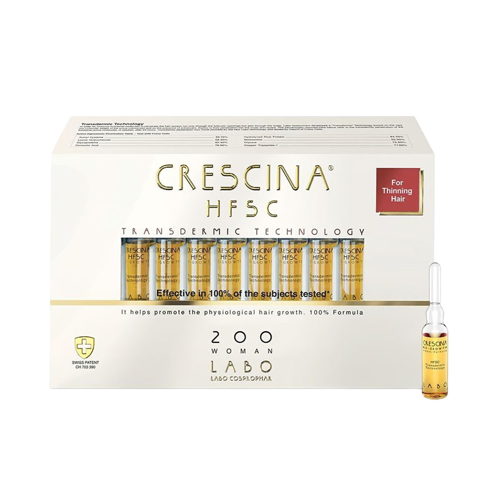 Ampola Crescina Hfsc Transdermic Treatment 200 Woman 20 Peças